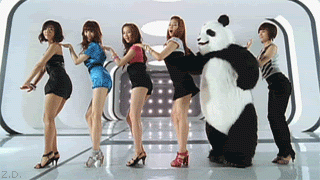 panda shake it