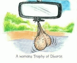 womans divorce trophy