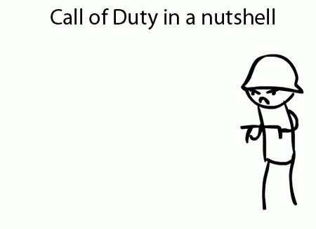 call of duty in a nutshell