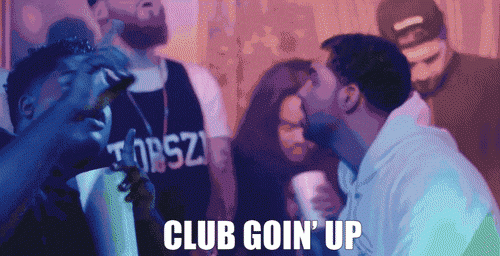 club is going up on a tuesday drake