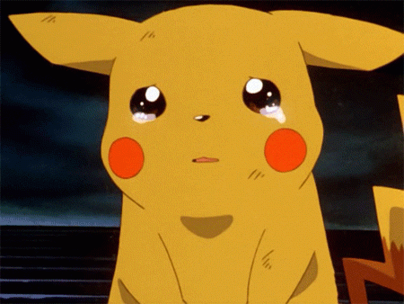 crying pikachu