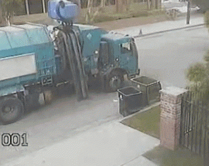 garbage truck fail