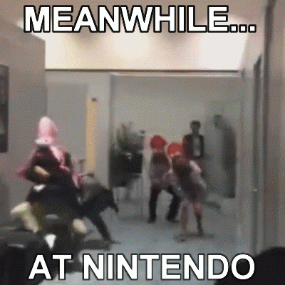 meanwhile at nintendo