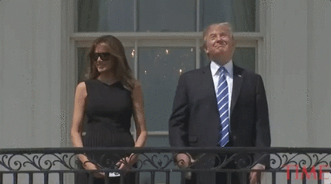 trump and eclipse