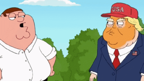 trump peter griffin family guy