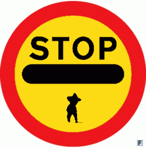 stop hammer time sticker tg